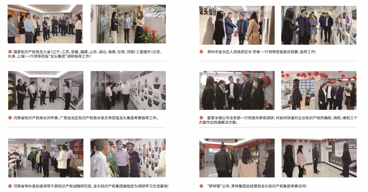 河南龙头知识产权服务集团有限公司荣誉资质与社会责任
